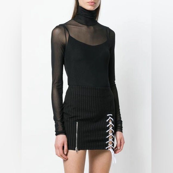 Danielle Guizio Sheer Bodysuit - Picture 3 of 3